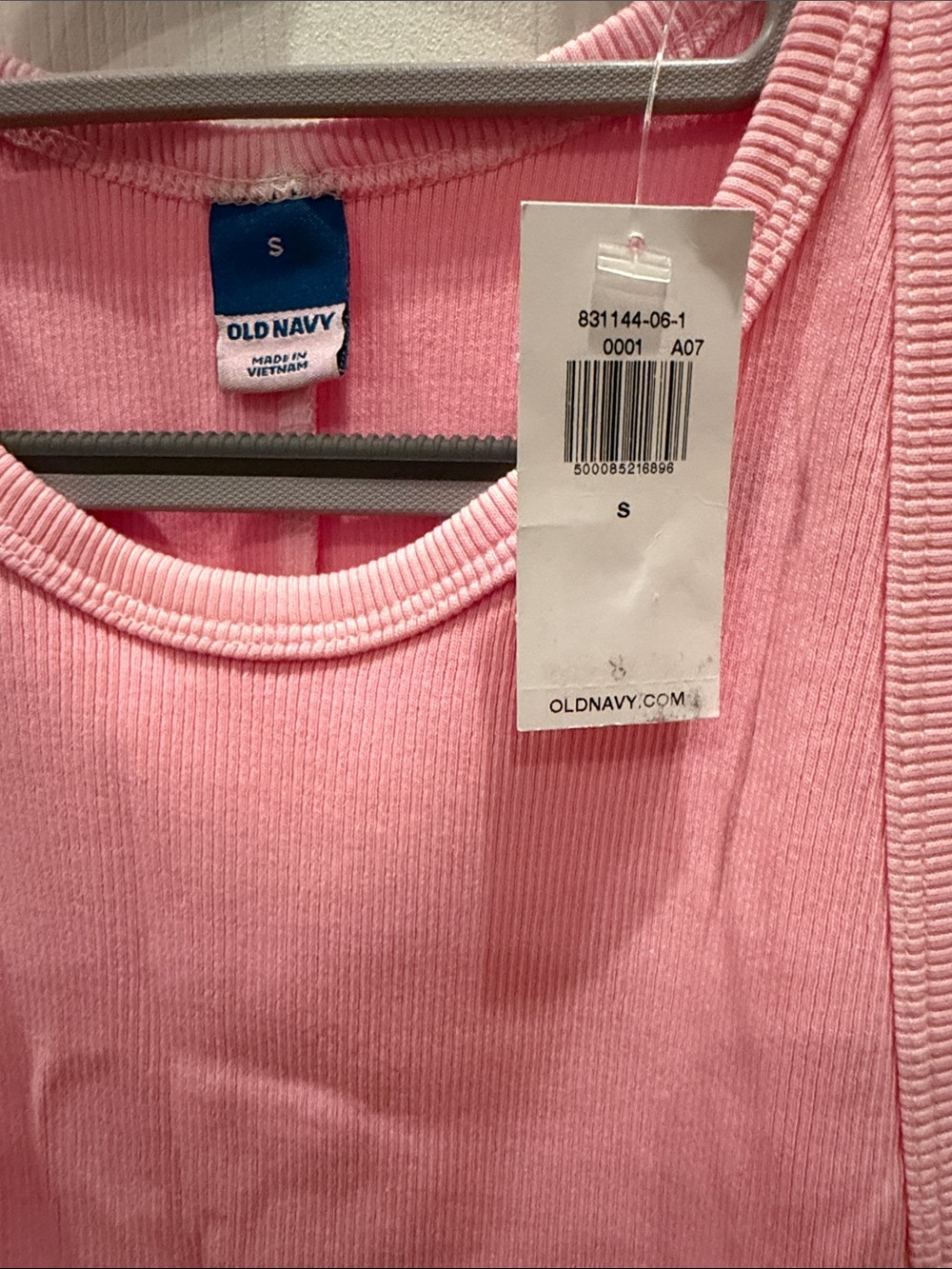 Old Navy Pink Sleeveless Tank Midi Dress - Picture 3 of 3